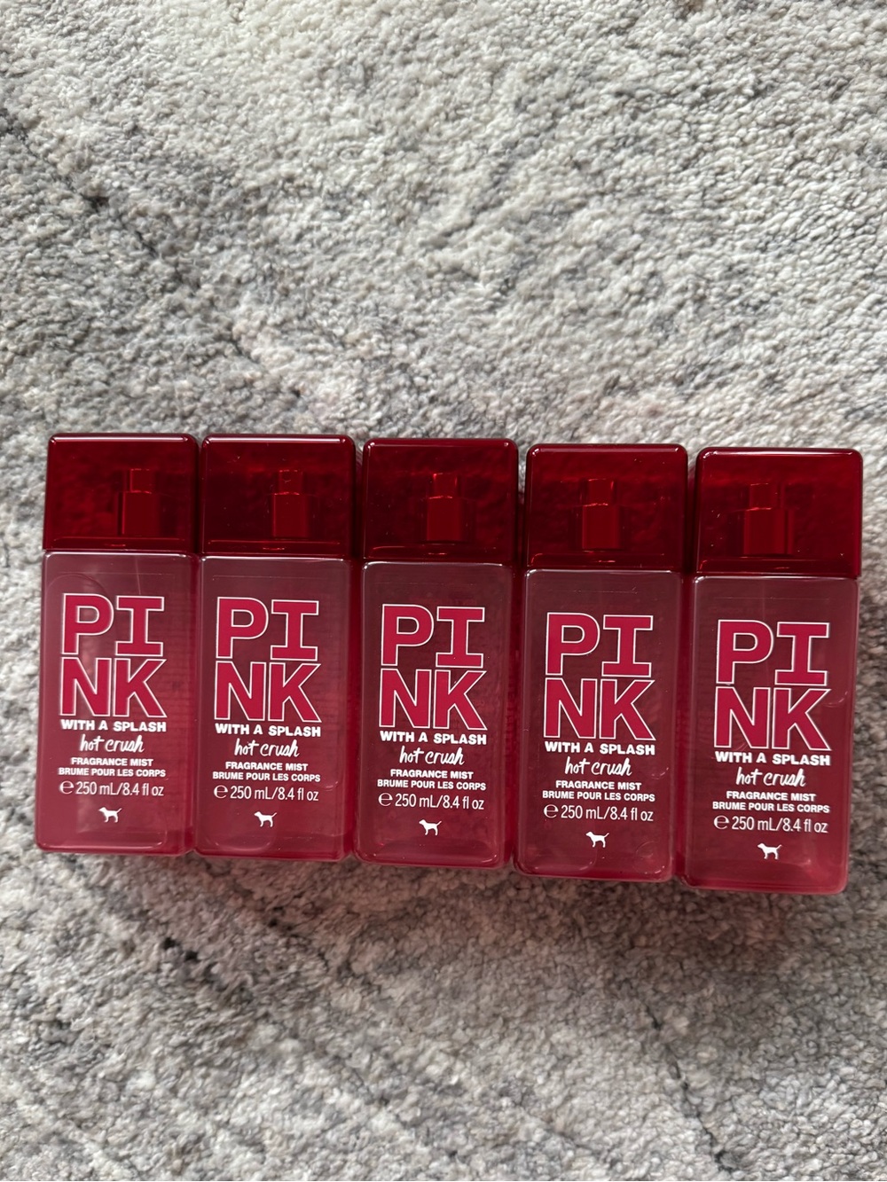 VS PINK- hot crush fragrance mist bundle